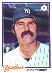 1978 Topps Baseball Cards      179     Dick Tidrow